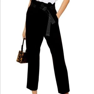 Topshop Belt Peg Pants
